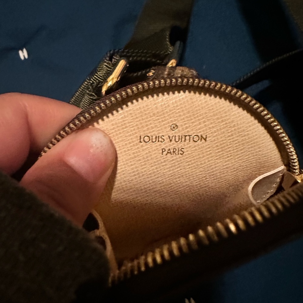 Authentic Louis Vuitton Multi Pochette Accessoires Khaki Full Set - Picture 5 of 17